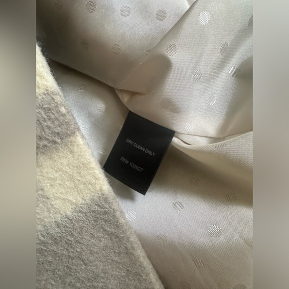 Marc Jacobs Beige/Grey Size Small Oversized Coat - Picture 9 of 13